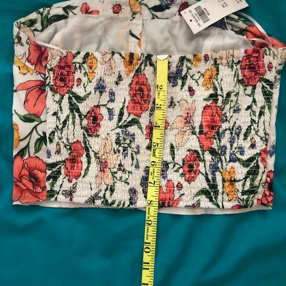EUC Hollister Floral Tube Top Size M 🌼🌸🏵️ - Picture 9 of 9